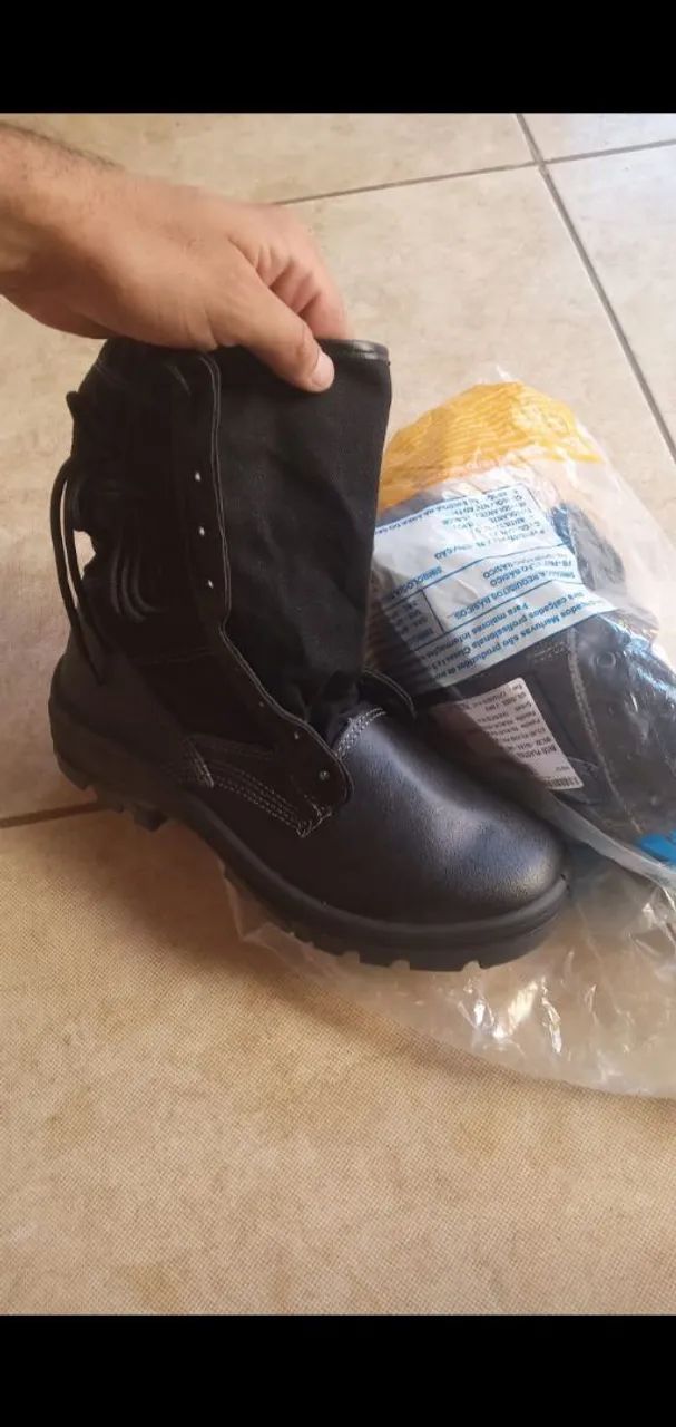 Coturno Preto Marluvas n°41 - Foto 2