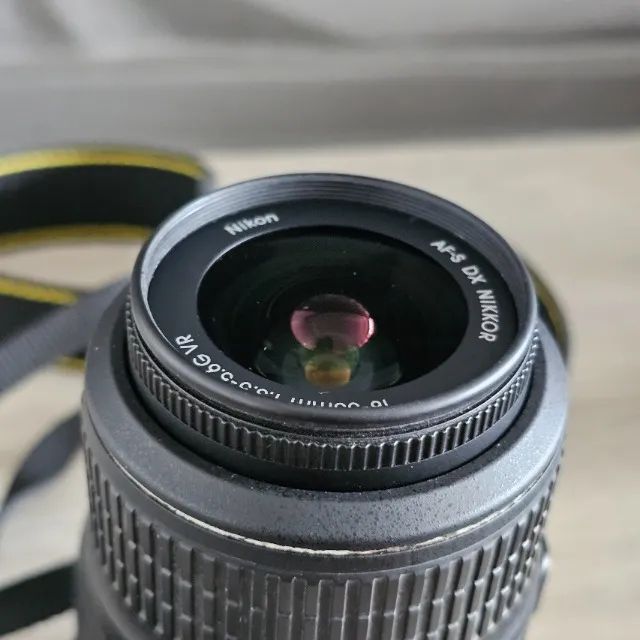 Apenas 3052 cliques! Câmera DSLR Nikon D3200 + bateria, Carregador, Kit limpeza, bag, cabo - Foto 5