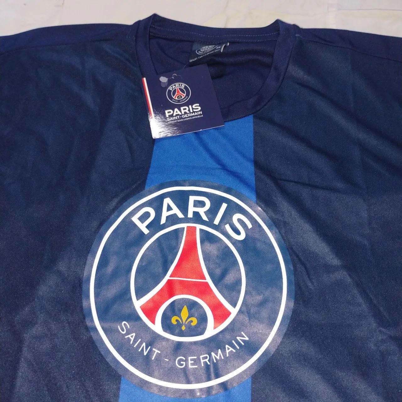 Camiseta PSG - Paris Saint-Germain - Azul - Foto 2