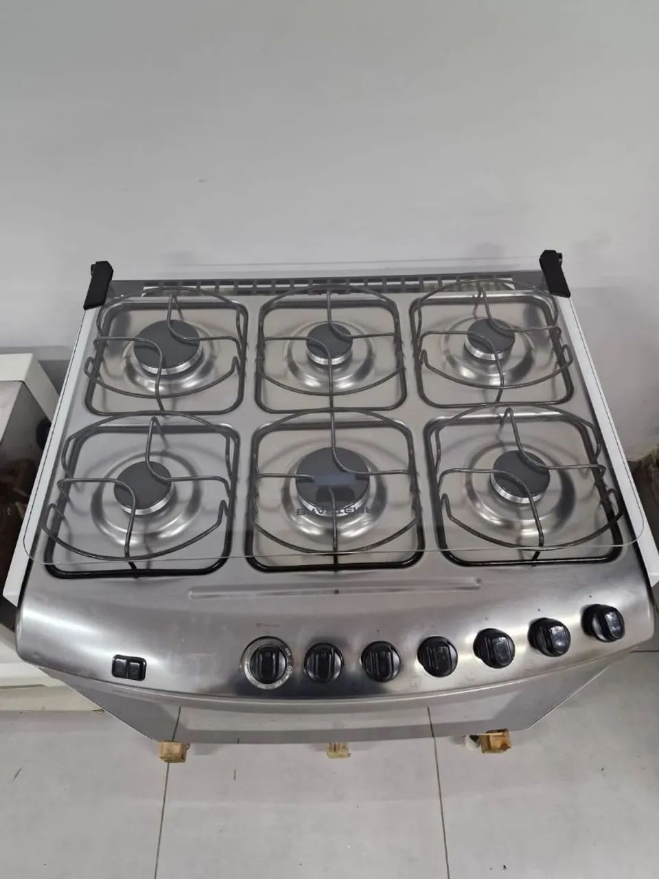 Fogão de embutir 6 bocas Brastemp  - Foto 4