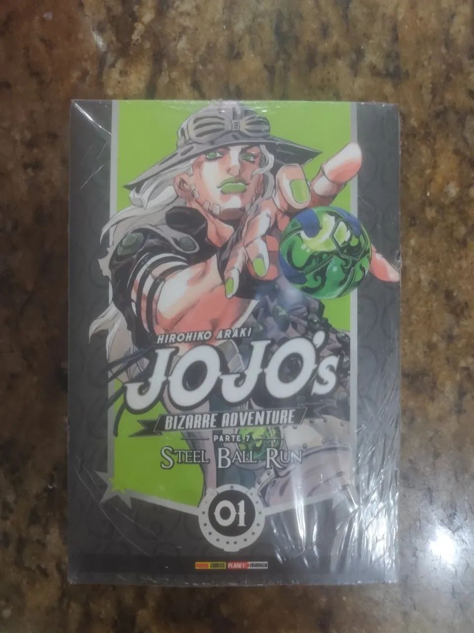 Mangá Jojo's Bizarre Adventure Steell Ball Run - Português 