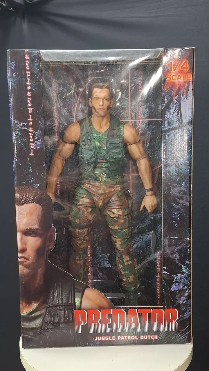 Major Dutch Neca (Filme Predador) escala 1/4 novo LACRADO