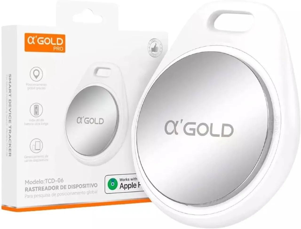 Rastreador Localizador Smart GPS Bluetooth - Chaveiro Antiperda para Celular, Chaves, Pets - Foto 2