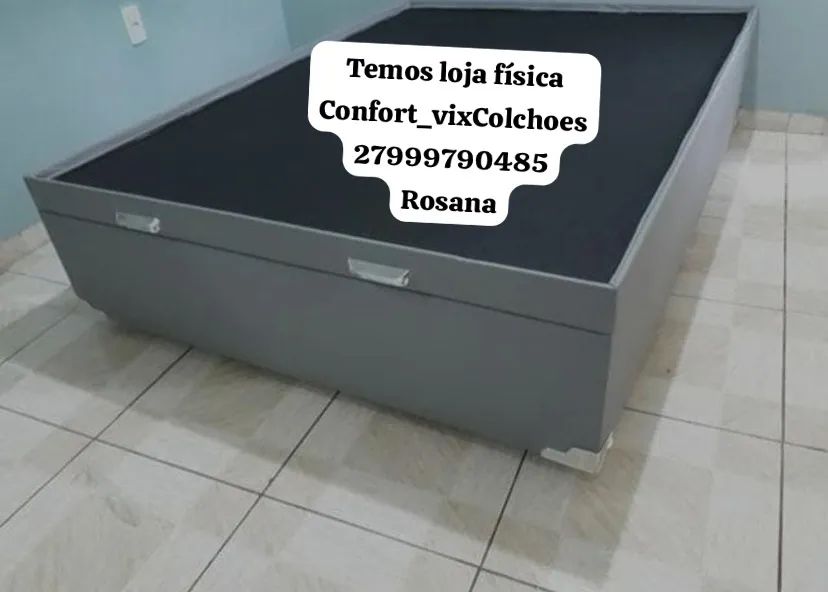 Box com Baú Casal direto da fábrica.