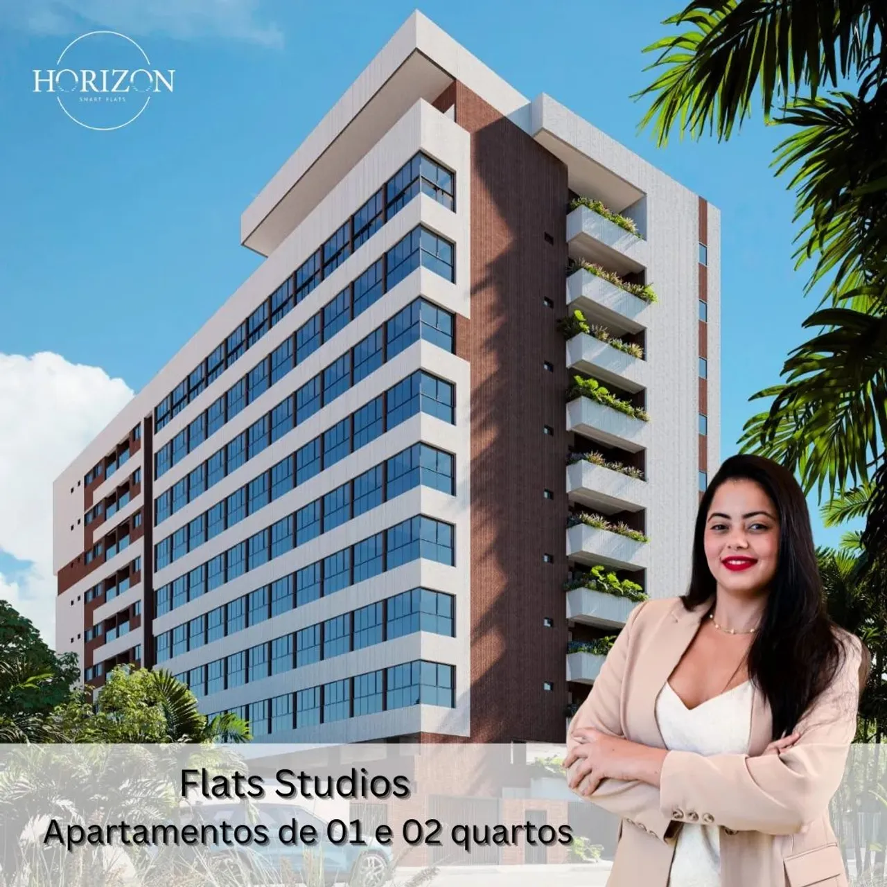 Excelentes Flats Studios para rentabilidade à Beira Mar DeSão José da Coroa Grande - PE