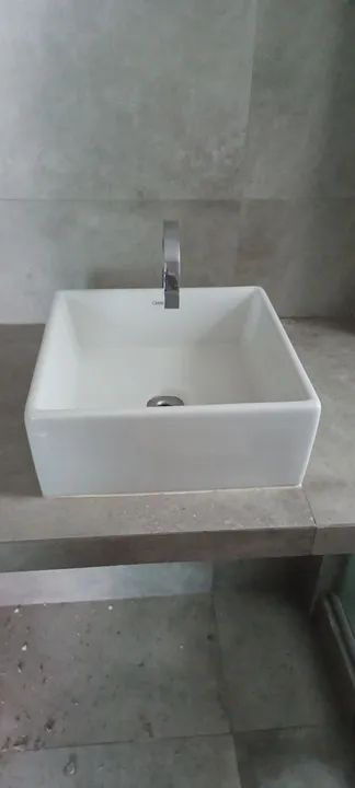 Cuba de sobrepor para banheiro - Celite - Foto 4