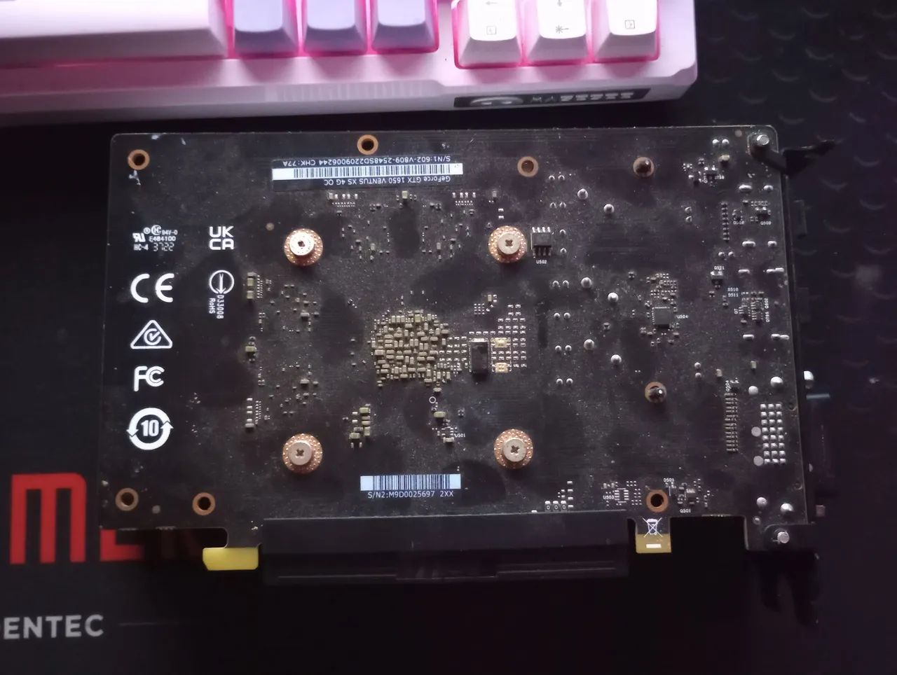 GeForce GTX 1650 Ventus Xs 4G ( Leia a Descrição) - Foto 2