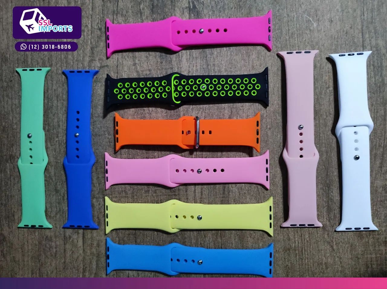 Pulseira Para Relógio Smartwatch  - Foto 4