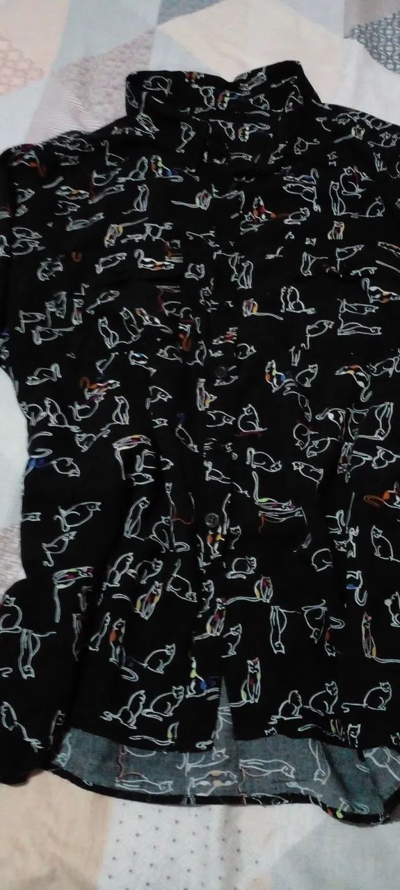 Blusa manga comprida nova tamanho G 