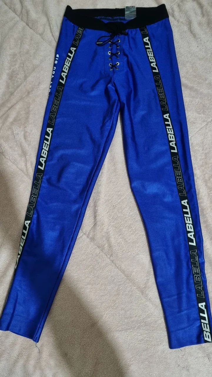 Calça legging Labellamafia Azul - Foto 2