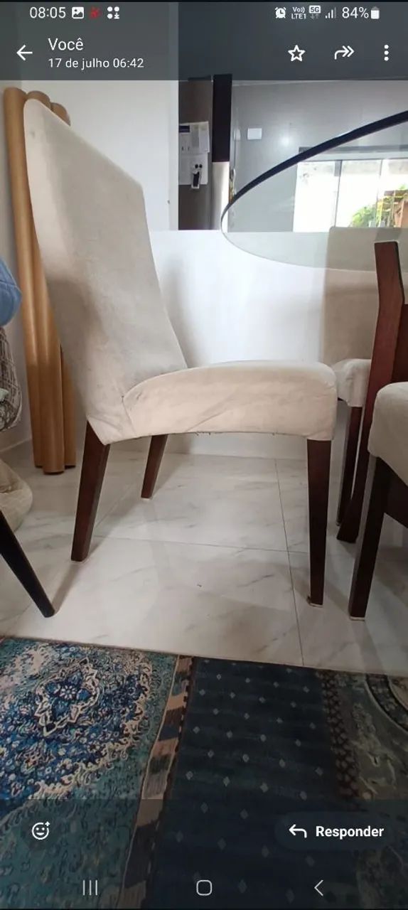 Mesa de jantar em vidro  - Foto 5