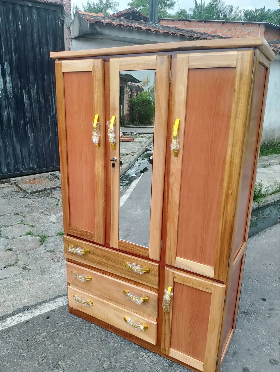Guarda roupa com espelho  - Foto 2