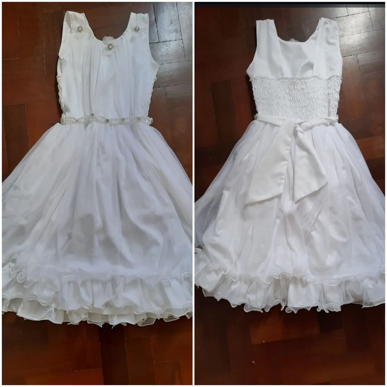 Vestido branco infantil  - Foto 3