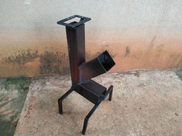 Fogão a lenha portátil