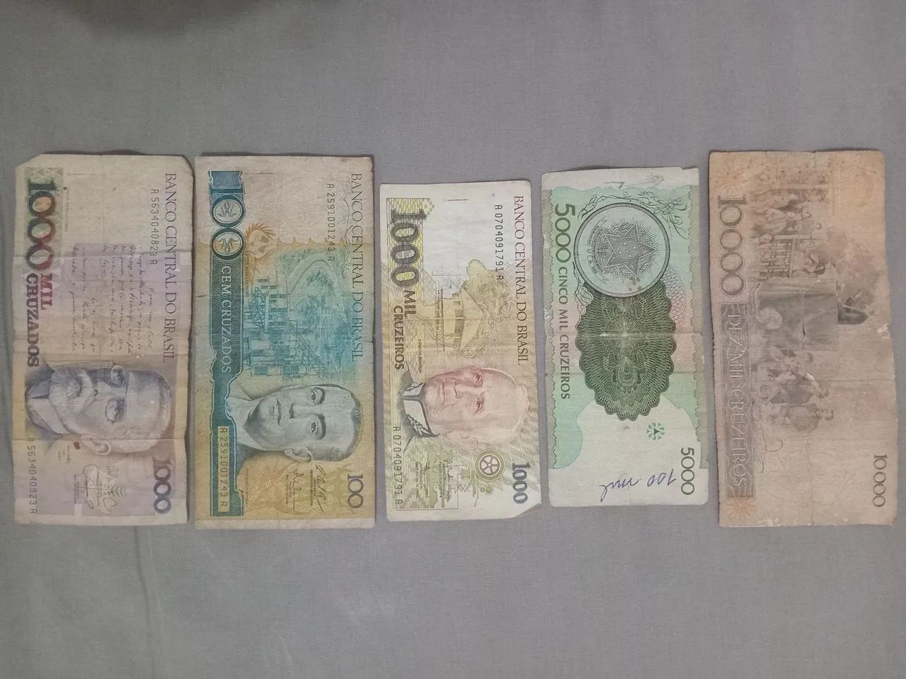 Coleção de notas antigas  - Foto 3