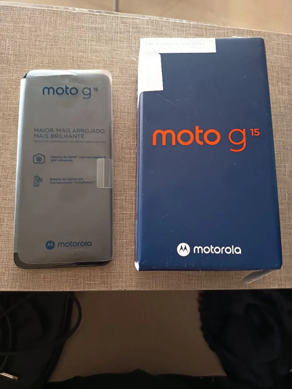 Moto G15 - Tela Grande, Câmera de 50MP e Bateria Duradoura!