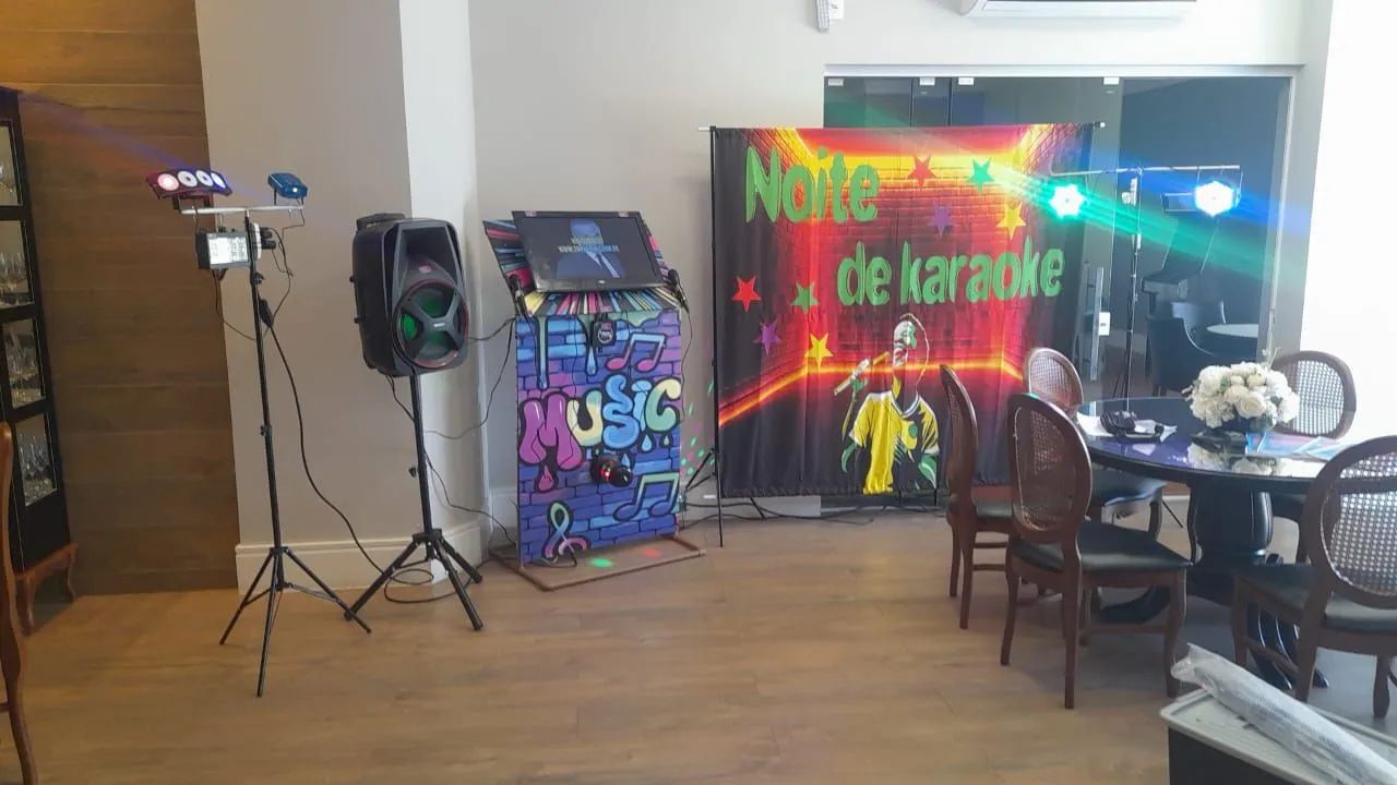 Locação projetor e telão,  karaoke  pista led  - Foto 2