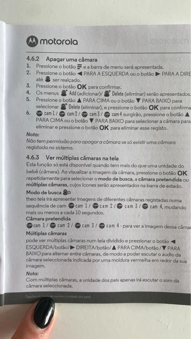 Câmera Babá Eletrônica Motorola MBP30A - Foto 2