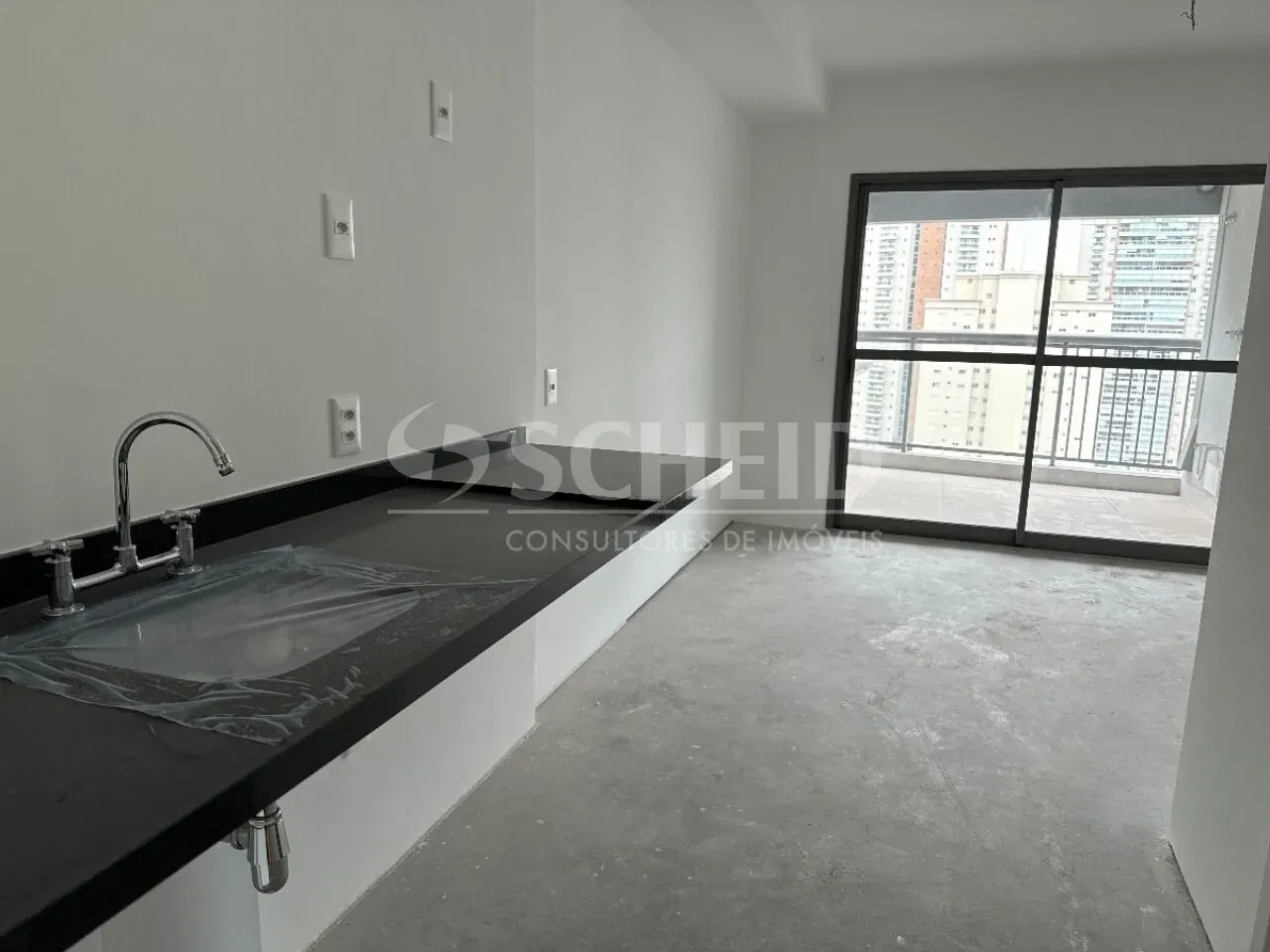 Studio de 29m2 no Condomínio Air Brooklin - EZTEC