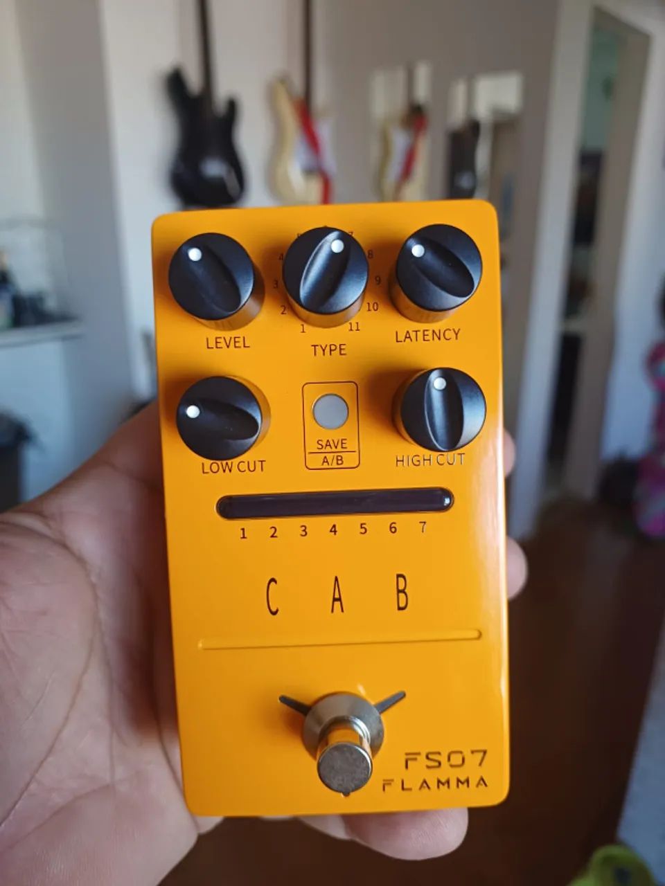 Pedal Flamma - Fs07 CAB - Ir Loader - Instrumentos musicais