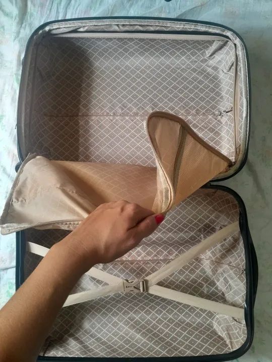 Mala de fibra rose 10 kg - Foto 2