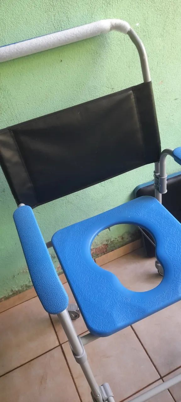 Cadeira De Banho Alumínio  - Foto 2