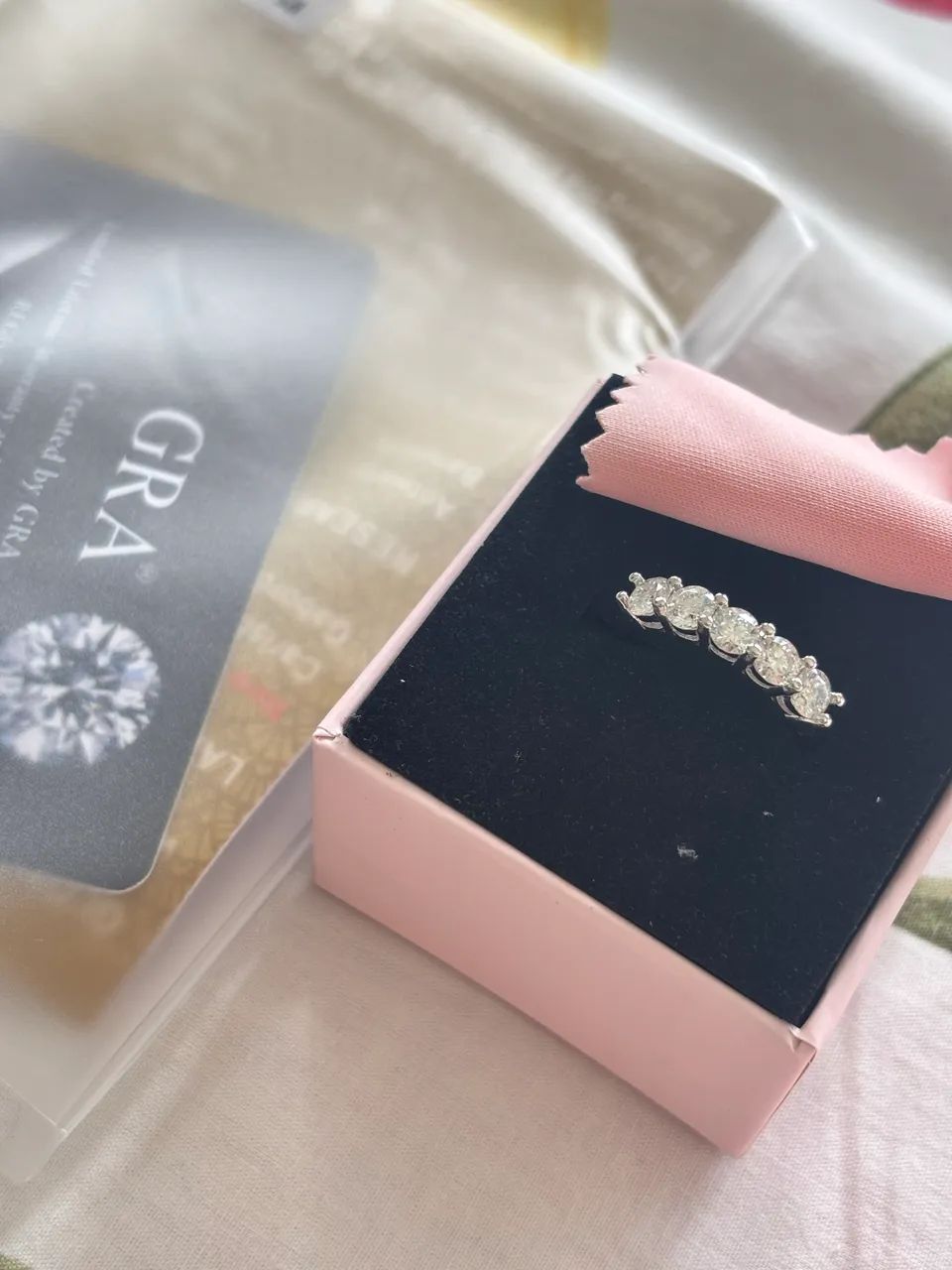 Anel moissanite - Foto 3