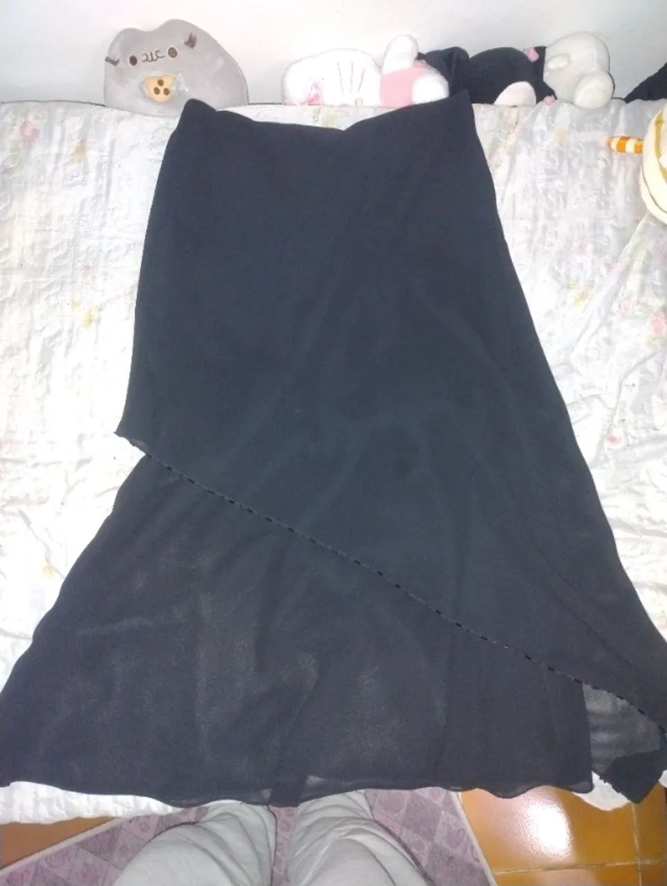 Saia com bordados