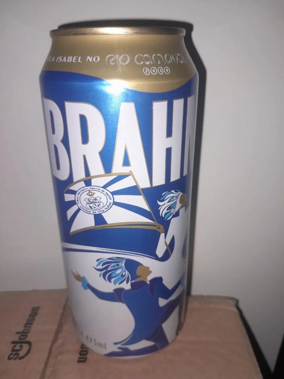 Lata Brahma Carnaval Escola de Samba Vila Isabel 2026 lacrada