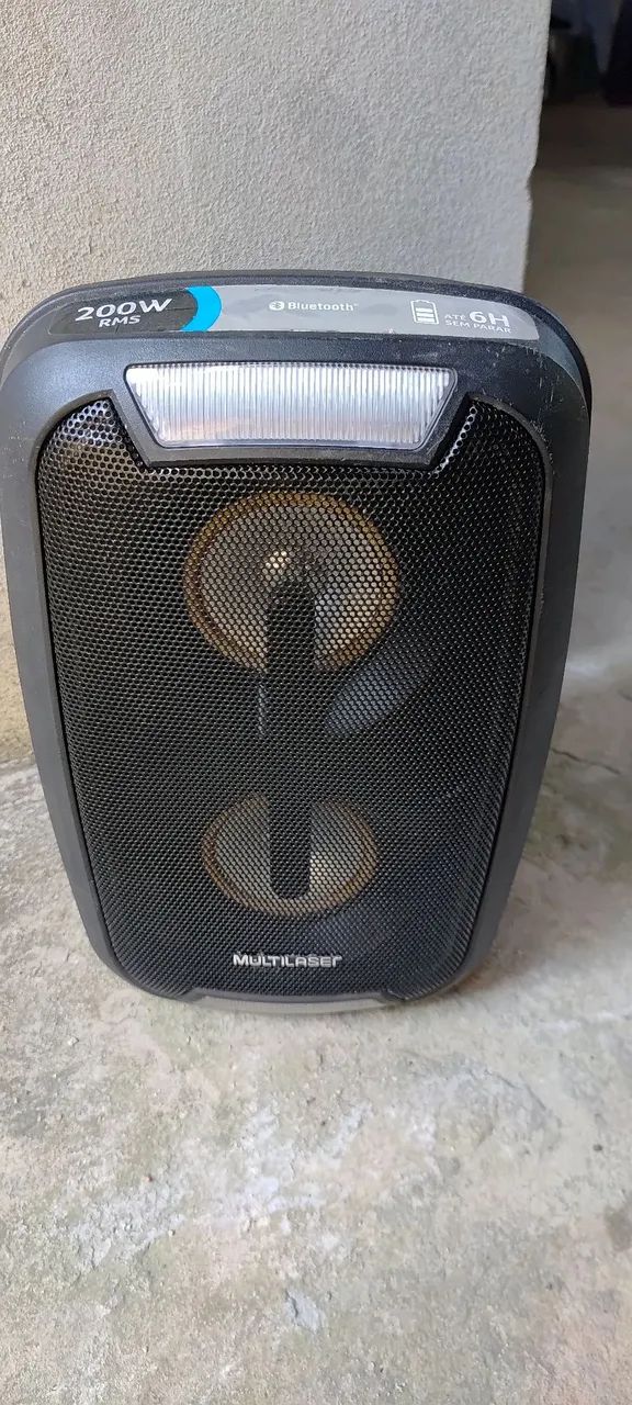 Caixa Multilaser 200w, mp3, Bluetooth  - Foto 3