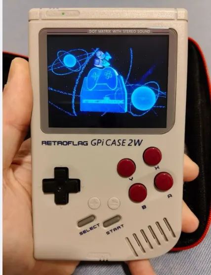 Console GPi Case 2W Retroflag + Placa Raspberry pi zero 2w