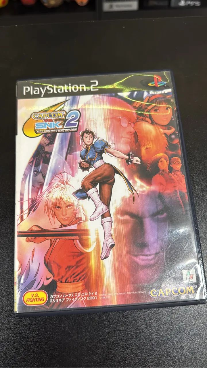 Capcom vs snk 2 japonês original completo - Foto 3