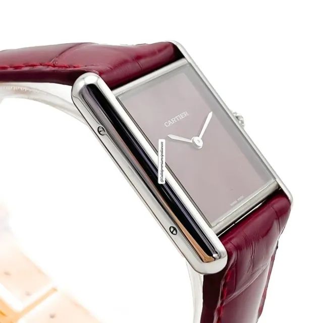 Relogio Cartier tank must clone - Foto 4