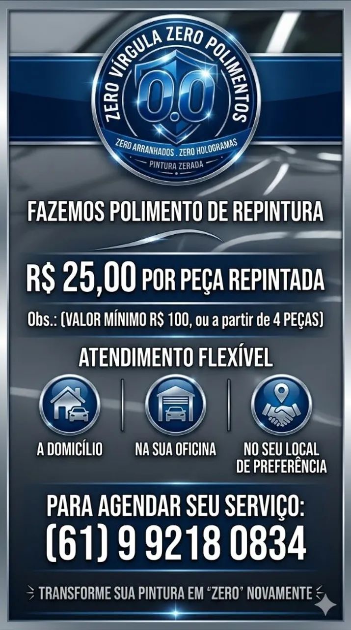 Polimento Repintura Delivery