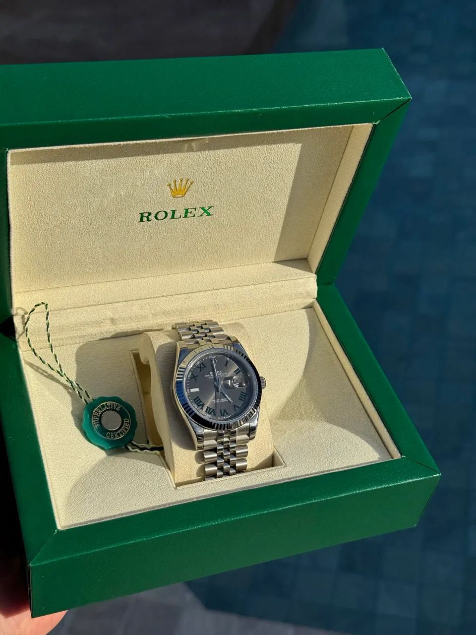 Relógio Rolex wimblendon 2026, super clone Full set  - Foto 5