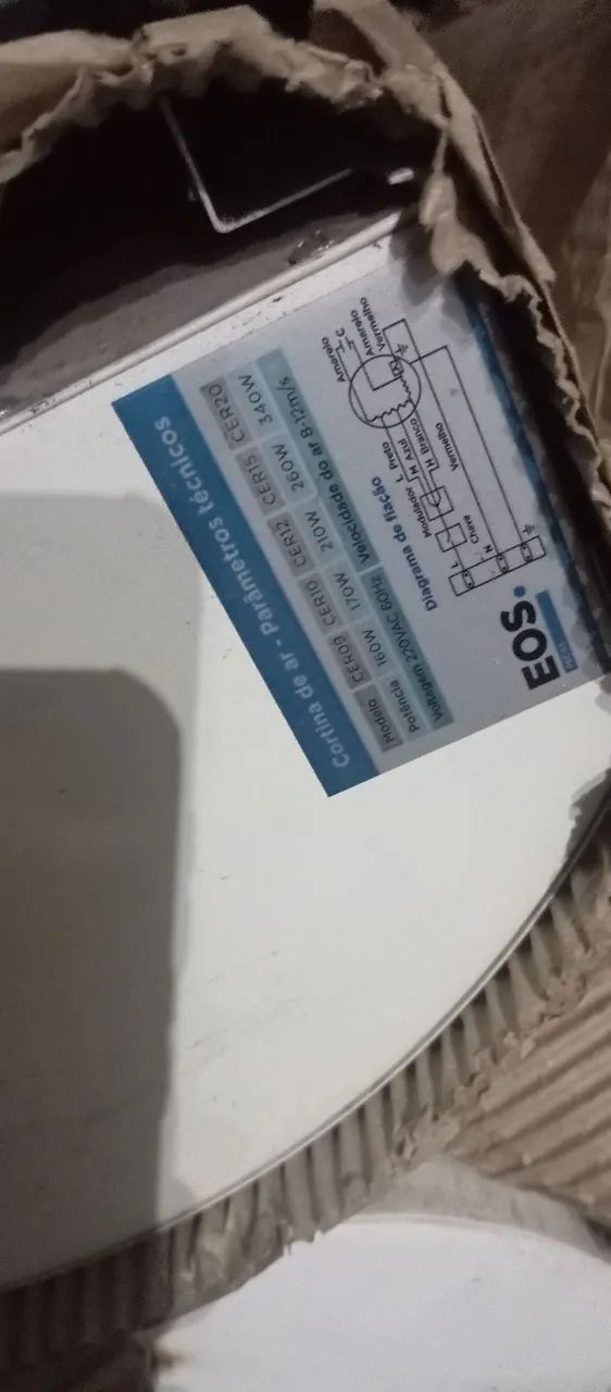 Cortina de Ar. 220v funcionando perfeitamente.  - Foto 4