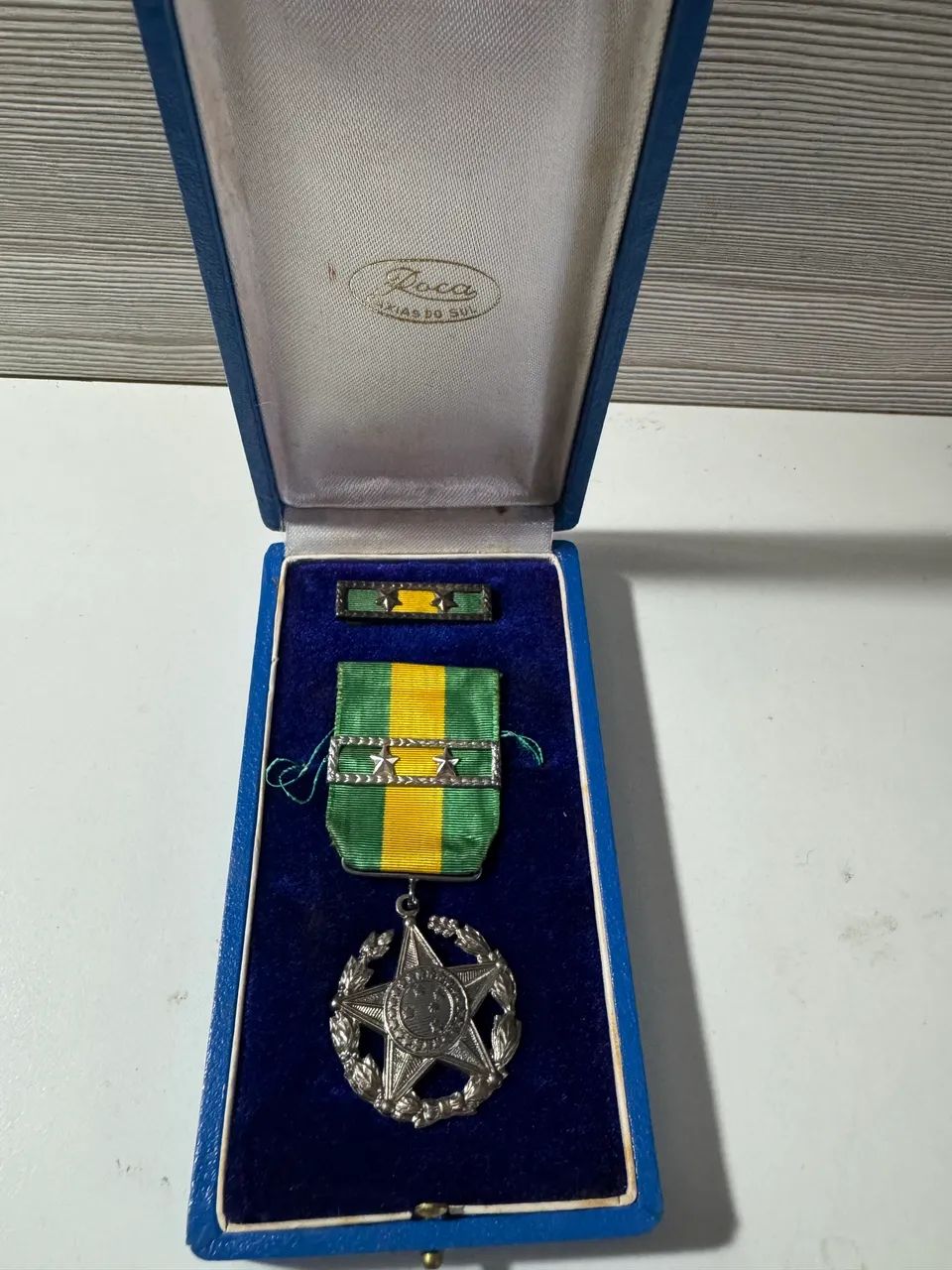 Antiga Medalha Militar Brasileira em Prata - 20 Anos de Bons Serviços (Decreto 4.238/1901) - Foto 4