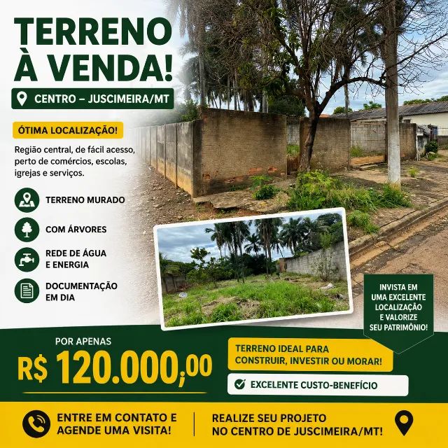Terreno à Venda, Centro (murado)