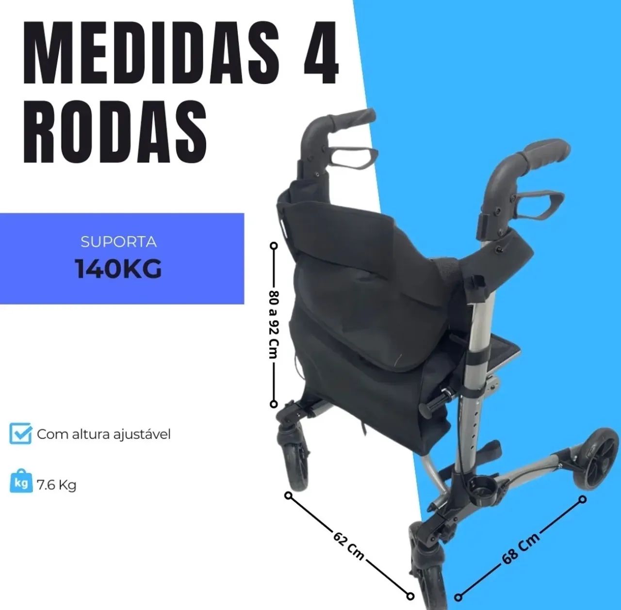Andador para Idoso - Foto 3