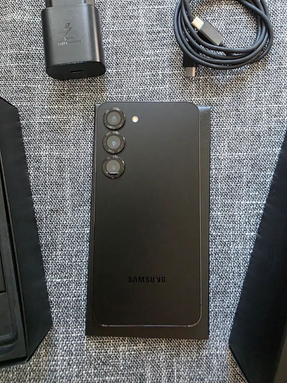 Galaxy 23 256 GB  Impecável  com Caixa e Nota Fiscal Preto - Foto 4