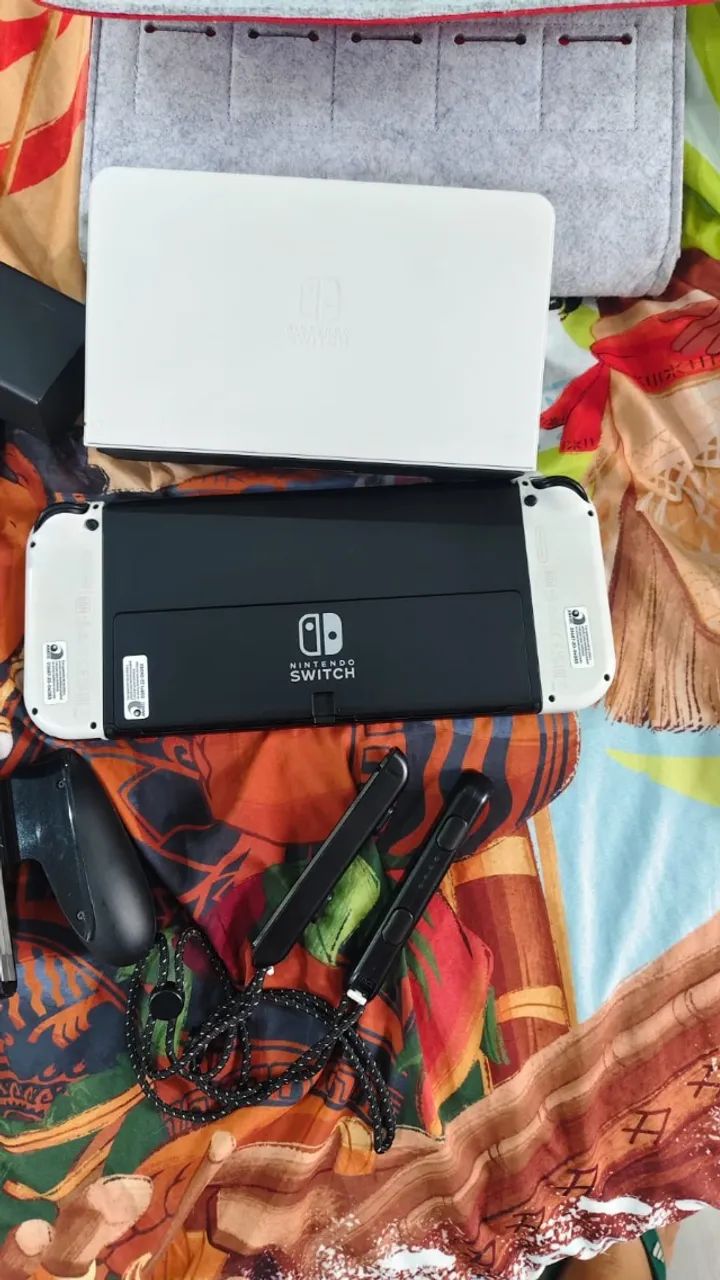Nintendo switch OLED original Impecável - Foto 3