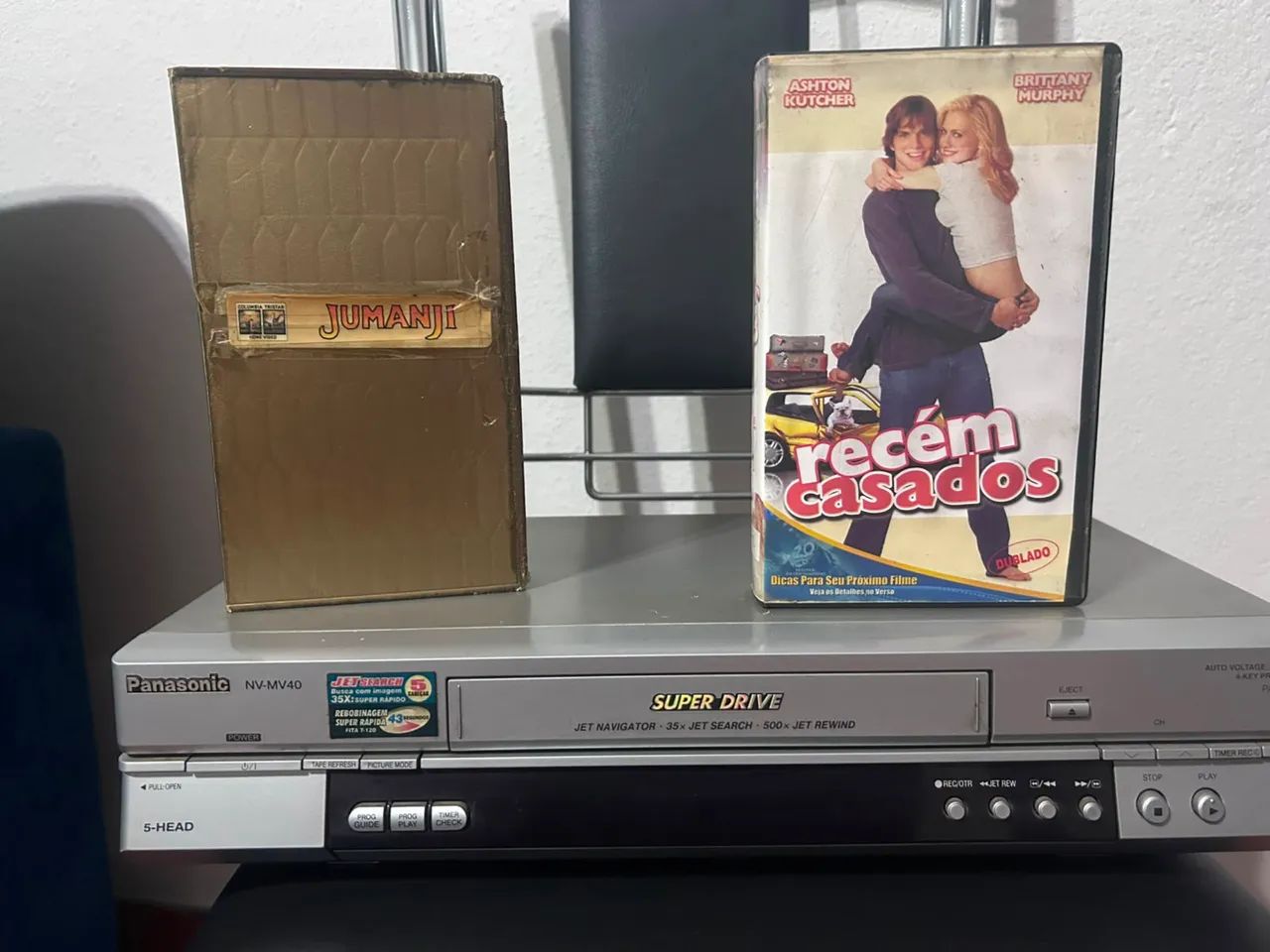 Videocassete 5 cabeças + combo de fitas VHS  - Foto 4