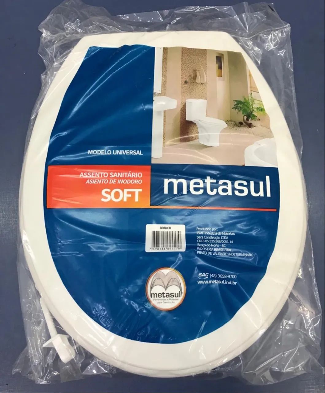 Assento de vaso simples