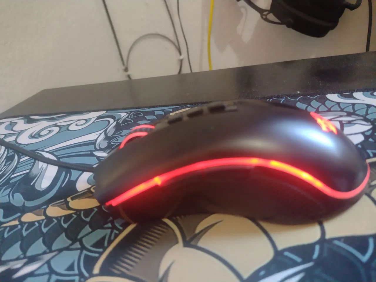 Mouse red dragon cobra M711 - Foto 3