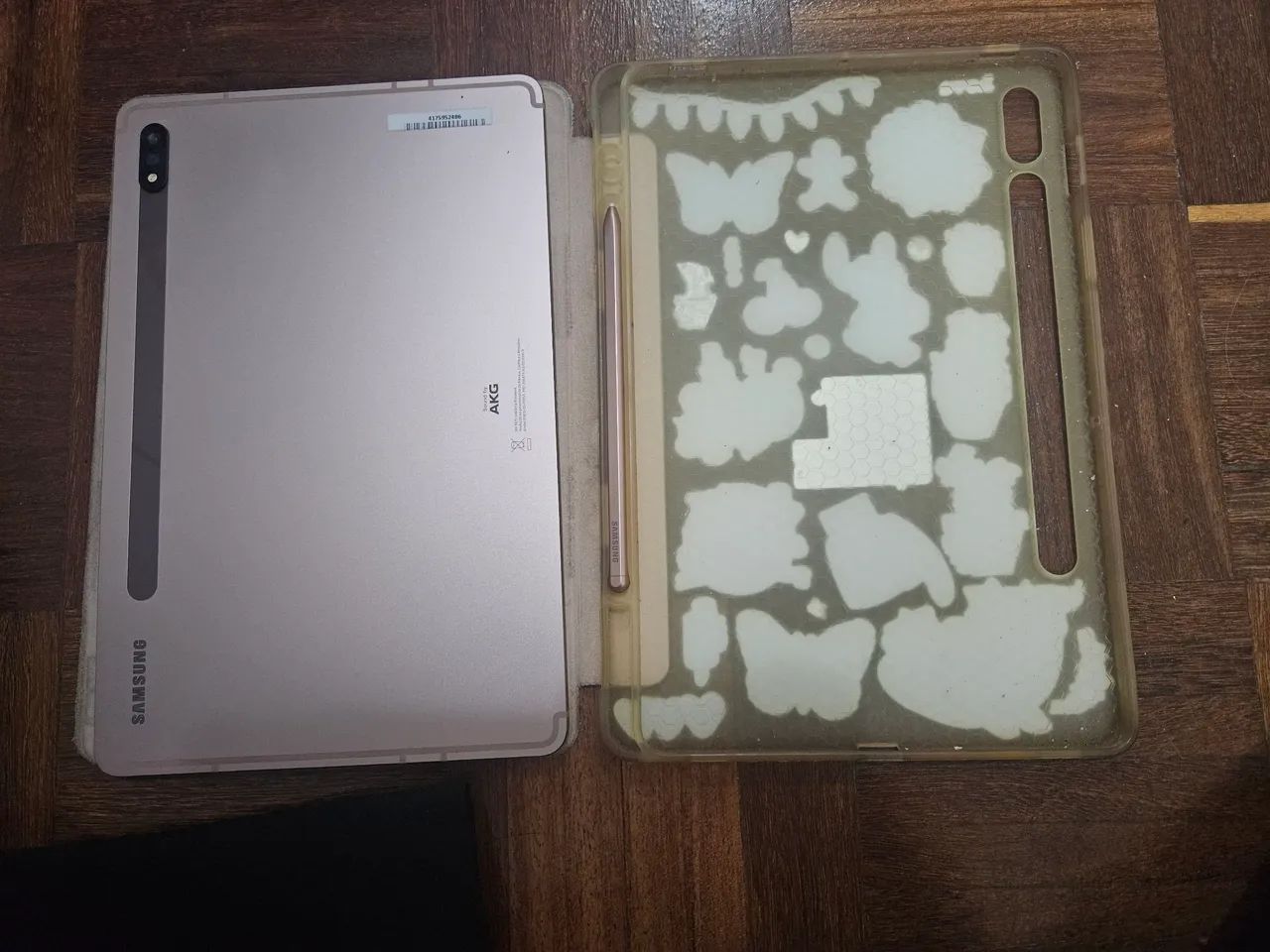 Kit Samsung Galaxy Tab S7 (Com Defeito / Para Peças) + S Pen + Capa - Foto 3