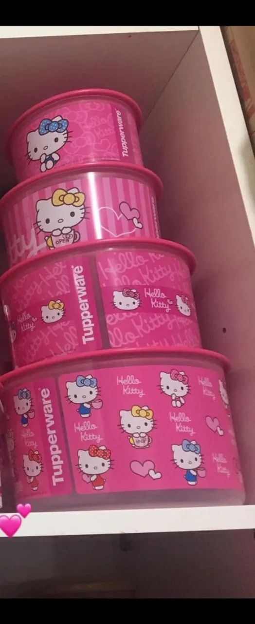 Tupperware importada nova Hello Kitty 