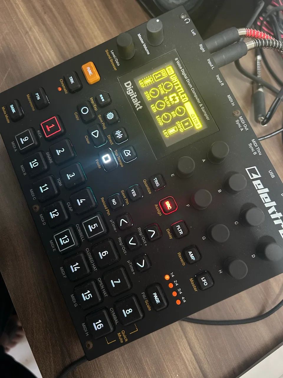 Drum Machine / Elektron Dgitakt - Foto 2