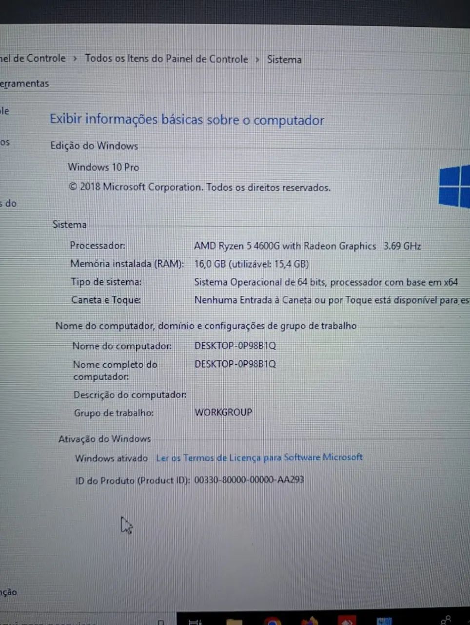 Computador Completo AMD Ryzen 5 4600g + 16gb - Foto 4