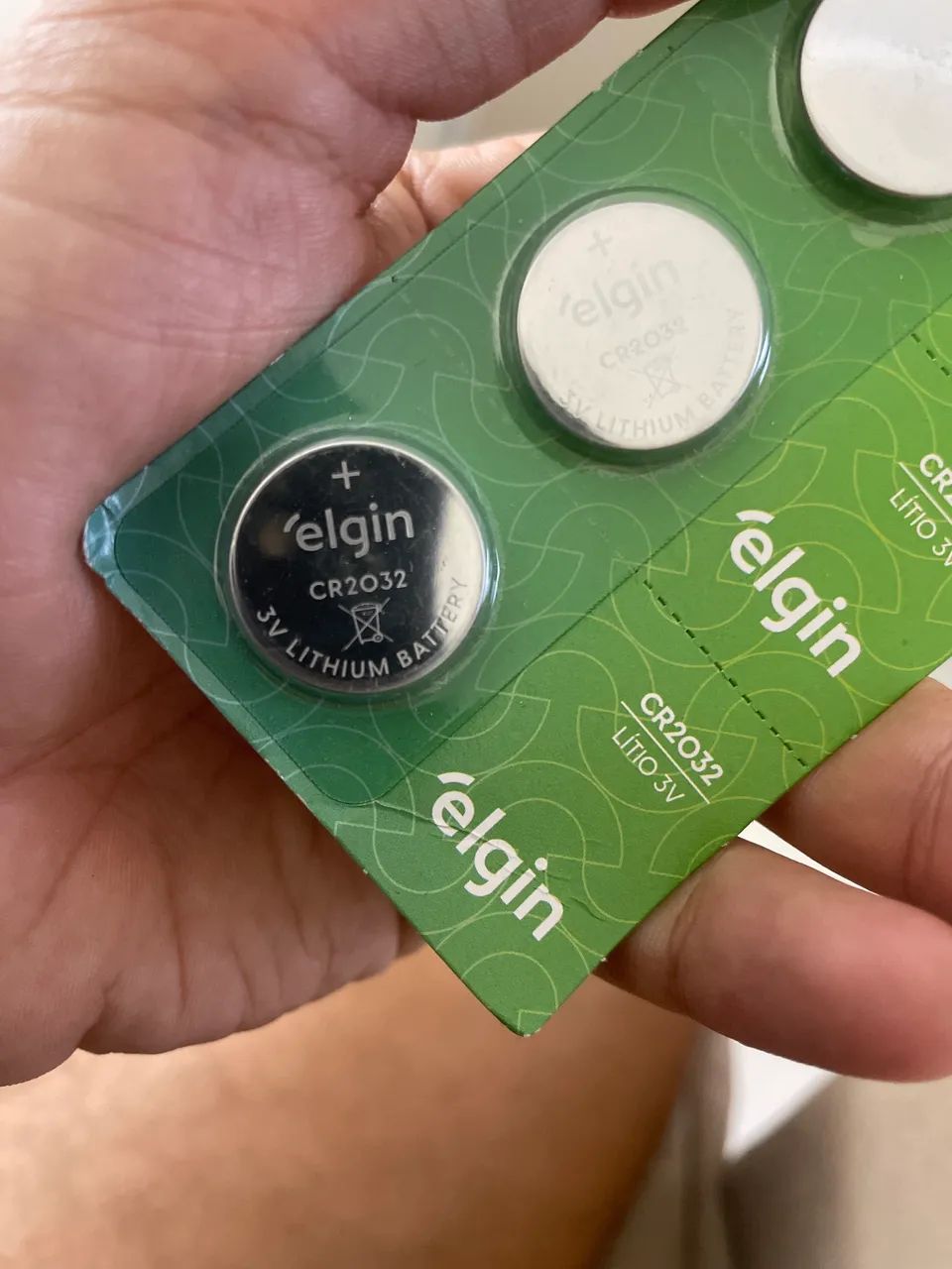 Bateria Lítio Elgin CR2032 3V