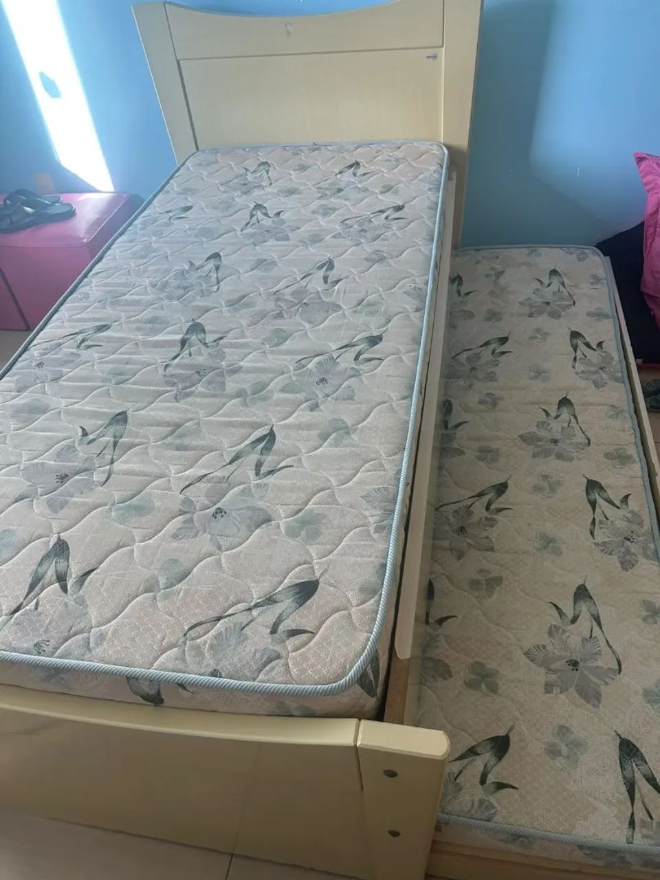 VENDO CAMA DE SOLTEIRO - Foto 2